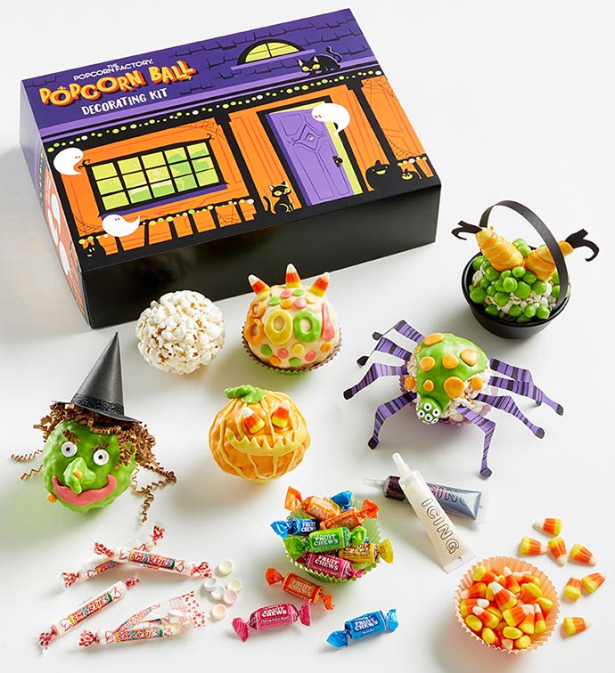 Halloween Popcorn Ball Decorating Kit